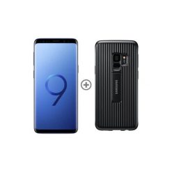 Smartfon SAMSUNG Galaxy S9 Coral Blue + etui Protective Stand Cover. Smartfony marki SAMSUNG. Za 2,999.00 zł.