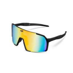 Uniwersalne sportowe okulary przeciwsłoneczne z polaryzacją VIF One Black. Czarne okulary przeciwsłoneczne męskie VIF, bez wzorów, sportowe. Za 269.00 zł.
