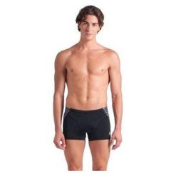 Szorty Kąpielowe Arena Monogram Swim Short. Czarne kąpielówki męskie ARENA, m, bez wzorów. Za 142.99 zł.