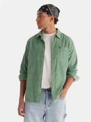 Quiksilver Koszula Smoke Trail EQYWT04652 Zielony Regular Fit. Zielone koszule męskie Quiksilver, l, bez wzorów, z bawełny, bez kołnierzyka, bez ramiączek. Za 299.99 zł.