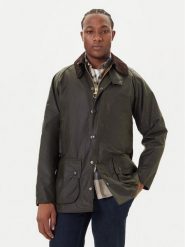 Barbour Kurtka przejściowa MWX0017OL99 Zielony Regular Fit. Zielone kurtki męskie Barbour, m, bez wzorów, z bawełny, bez ramiączek, bez kaptura. Za 1,749.00 zł.