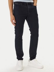 Calvin Klein Jeansy LV04RF930G Czarny Slim Taper Fit. Czarne jeansy męskie Calvin Klein, bez wzorów, z bawełny. Za 489.99 zł.