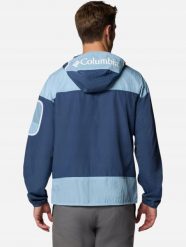 Kurtka męska Columbia Challenger II Windbreaker Jacket 2071553478 Granatowe L. Kurtki męskie Columbia, l, bez wzorów, bez ramiączek, bez kaptura. Za 238.01 zł.