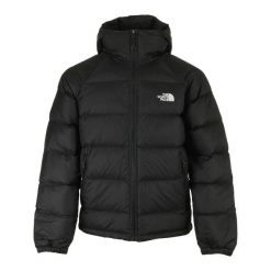 Kurtka turystyczna puchowa męska The North Face M Hydrenalite Down Hoodie. Czarne kurtki męskie The North Face, m, bez wzorów, z puchu, bez ramiączek, bez kaptura. Za 960.00 zł.