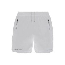 Szorty bermudzkie Givova. Białe szorty męskie Givova, bez wzorów. Za 246.50 zł.