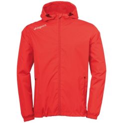 Kurtka Uhlsport Essential Rain. Białe kurtki męskie Uhlsport, s, bez wzorów, sportowe, bez ramiączek, bez kaptura. Za 191.50 zł.