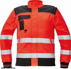 CERVA KNOXFIELD HI-VIS kurtka - męska, pikowana kurtka ze stójką z materiału hi-vis - żółty/pomarańczowy 58. Brązowe kurtki męskie CERVA, m, bez wzorów, bez ramiączek, bez kaptura. Za 141.77 zł.