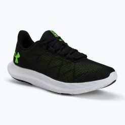 Buty do biegania męskie Under Armour Charged Speed Swifthyper. Czarne buty do biegania męskie Under Armour, bez wzorów, bez zapięcia, do biegania. Za 199.99 zł.
