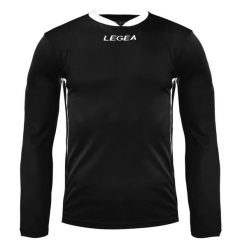 Męska Koszulka Biegowa Dusseldorf ML Długie Rękawy Czarny-Biały. Białe koszulki męskie z długim rękawem Legea, m, bez wzorów, z poliesteru, sportowe, bez kołnierzyka, bez ramiączek. W wyprzedaży za 52.00 zł.
