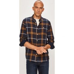 Tom Tailor Denim - Koszula. Szare koszule męskie Tom Tailor Denim, l, bez wzorów, z bawełny, bez kołnierzyka, bez ramiączek. Za 169.90 zł.