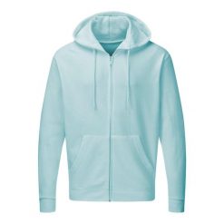 Męska Rozpinana Bluza Z Kapturem. Niebieskie bluzy z kapturem męskie SG, l, bez wzorów, z kapturem. Za 134.99 zł.