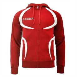 Kurtka rozgrzewkowa Męska Tunezja czerwono-biała. Białe kurtki męskie Legea, m, bez wzorów, z poliesteru, bez ramiączek, bez kaptura. W wyprzedaży za 68.00 zł.