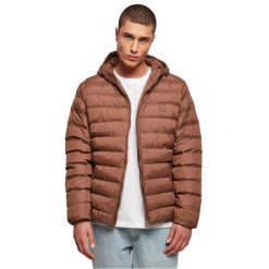 Kurtka puchowa Urban Classics Basic Bubble. Brązowe kurtki męskie Urban Classics, na zimę, m, bez wzorów, z puchu, bez ramiączek, bez kaptura. Za 279.00 zł.