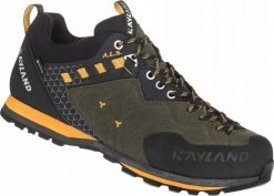 Buty trekkingowe męskie Kayland KAYLAND Buty VITRIK GTX dark green ocher 44. Brązowe buty trekkingowe męskie Kayland, bez wzorów, bez zapięcia. Za 674.81 zł.