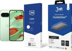 Smartfon Pixel 9 5G 12/128GB Zielony (GA05840-GB) + FlexibleGlass + Etui Clear Case. Zielone smartfony Google. Za 2,523.00 zł.