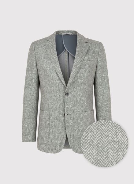 PAKO LORENTE - Marynarka męska w jodełkę. Marynarki męskie Pako Lorente, m, bez wzorów, z elastanu. Za 799.99 zł.