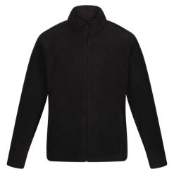 Męski Polar Z Suwakiem Classic. Czarne bluzy z polaru męskie Regatta, m, bez wzorów, z polaru, sportowe, bez ramiączek, bez kaptura. Za 99.99 zł.