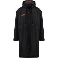 Płaszcz ZONE3 Recycled Robe Parka. Brązowe parki męskie ZONE3, m, bez wzorów, bez kaptura. Za 499.99 zł.