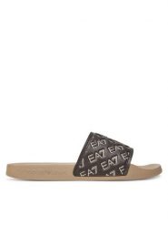 EA7 Emporio Armani Klapki 7X000109 AF15125 M6088 Brązowy. Brązowe klapki i japonki męskie EA7 Emporio Armani, bez wzorów, z tworzywa sztucznego. Za 189.99 zł.
