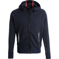 Superdry GYM TECH ZIPHOOD Bluza rozpinana indigo/petrol blue. Bluzy bez kaptura męskie marki Superdry. Za 389.00 zł.