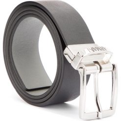 Pasek Męski EMPORIO ARMANI - 401520 8A560 00020 L Nero. Czarne paski męskie Emporio Armani, w paski, ze skóry ekologicznej. Za 269.00 zł.
