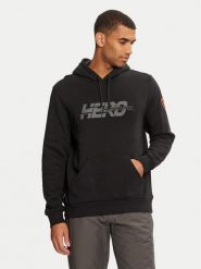 Rossignol Bluza RLNMS01 Czarny Regular Fit. Czarne bluzy nierozpinane męskie Rossignol, m, bez wzorów, z bawełny, bez ramiączek, bez kaptura. Za 419.00 zł.