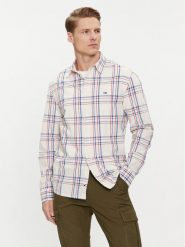 Tommy Jeans Koszula Poplin DM0DM18968 Kolorowy Regular Fit. Koszule męskie Tommy Jeans, m, bez wzorów, z bawełny, bez kołnierzyka, bez ramiączek. Za 239.99 zł.