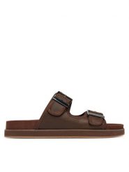 Aldo Klapki Sunnyside 13963586 Brązowy. Brązowe klapki i japonki męskie Aldo, bez wzorów, ze skóry. Za 359.99 zł.