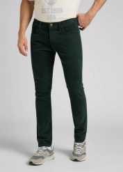 LEE DAREN ZIP FLY MĘSKIE SPODNIE SZTRUKSOWE KELP L707AXIN 112322198. Spodnie na co dzień męskie Lee, bez wzorów, z materiału. Za 199.99 zł.