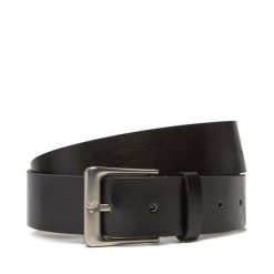 Pasek Męski Calvin Klein. Czarne paski męskie Calvin Klein, bez wzorów. Za 179.99 zł.
