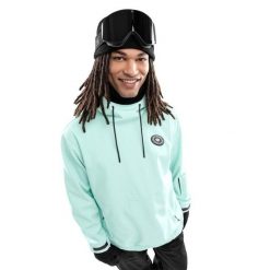 Kurtka snowboardowa męska W1 Iceberg. Niebieskie kurtki narciarskie i snowboardowe męskie SIROKO, na zimę, m, bez wzorów, z softshellu, bez kaptura, narciarskie. W wyprzedaży za 295.00 zł.