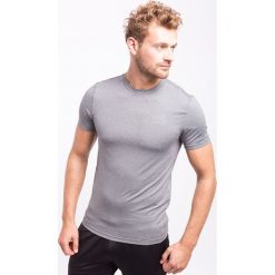 Koszulka treningowa męska TSMF301az - jasny szary melanż. Szare bielizna termoaktywna męska 4f, melanż, z materiału. W wyprzedaży za 39.99 zł.