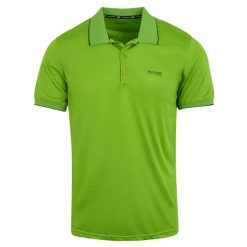 Męska Koszulka Polo Remex II. Zielone koszulki polo męskie Regatta, m, bez wzorów, bez kołnierzyka, bez ramiączek. Za 48.99 zł.