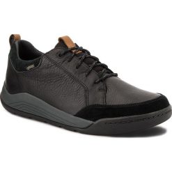 Półbuty CLARKS - Ashcombe Bay Gtx GORE-TEX 261354007 Black Leather. Codzienne półbuty męskie marki Clarks. W wyprzedaży za 369.00 zł.
