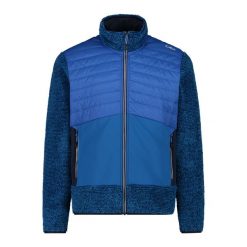 Bluza męska turystyczna CMP 34P1717. Niebieskie bluzy nierozpinane męskie CMP, m, bez wzorów, sportowe, bez ramiączek, bez kaptura. Za 339.00 zł.