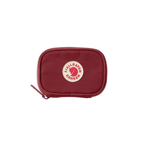 Portfel Fjallraven Kanken Card Wallet - ox red. Czerwone portfele męskie Fjällräven, bez wzorów. Za 123.99 zł.