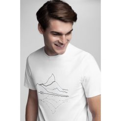 Koszulka męska Kamil Stoch Collection TSM506 - biały. T-shirty męskie marki 4f. W wyprzedaży za 49.99 zł.