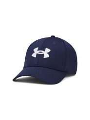 Under Armour Czapka z daszkiem Men's UA Blitzing 1376700-410 Granatowy. Niebieskie czapki męskie Under Armour, bez wzorów, z materiału. Za 79.99 zł.
