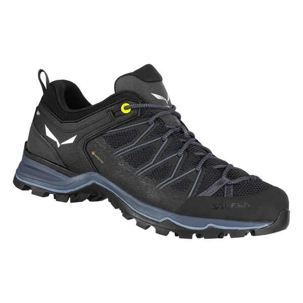 Buty Trekkingowe Męskie Salewa Mtn Trainer Lite Gtx. Czarne buty trekkingowe męskie Salewa, bez wzorów, sportowe, bez obcasa, bez zapięcia. Za 649.99 zł.