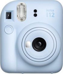 Aparat cyfrowy Fujifilm Instax Mini 12 niebieski. Aparaty kompaktowe Fujifilm. Za 348.99 zł.