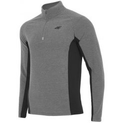 4F Męska Bluza Termoaktywna H4Z17 bimp002 Szary Melanż L. Bluzy bez kaptura męskie marki 4f. W wyprzedaży za 48.00 zł.