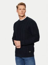 S.Oliver Sweter 2152198 Granatowy Regular Fit. Niebieskie kardigany męskie S.Oliver, m, bez wzorów, z bawełny, bez ramiączek. Za 169.99 zł.