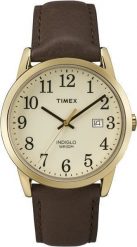 Zegarek Timex Męski TW2P75800 Easy Reader Indiglo brązowy. Brązowe zegarki męskie Timex. Za 296.00 zł.