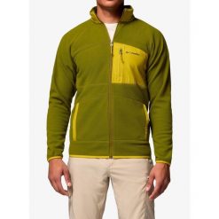 Kurtka polarowa Columbia Fast Trek Overlay Full Zip. Zielone buty trekkingowe męskie Columbia, bez wzorów, z polaru, bez zapięcia, trekkingowe. Za 309.69 zł.