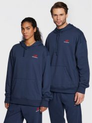 New Balance Bluza Unisex UT21500 Granatowy Relaxed Fit. Niebieskie bluzy nierozpinane męskie New Balance, l, bez wzorów, z syntetyku, bez ramiączek, bez kaptura. Za 139.99 zł.