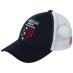 Czapka Trucker Helly Hansen AM. Niebieskie czapki męskie Helly Hansen, na lato, bez wzorów. Za 180.00 zł.