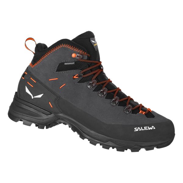 Buty Trekkingowe Męskie Salewa Alp Mate Winter Mid Ptx. Czarne buty trekkingowe męskie Salewa, bez wzorów, z materiału, bez zapięcia, trekkingowe. Za 972.00 zł.