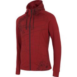 Bluza męska BLM213 - ciemna czerwień. Bluzy nierozpinane męskie marki 4f. W wyprzedaży za 129.99 zł.
