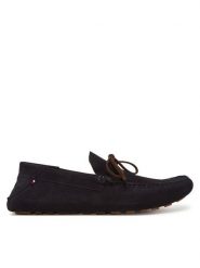 Tommy Hilfiger Mokasyny Hilfiger Folded Suede Driver FM0FM05385 Granatowy. Niebieskie mokasyny męskie Tommy Hilfiger, ze skóry, bez zapięcia. Za 379.99 zł.