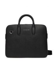 Tommy Hilfiger Torba na laptopa Th Business Leather Computer Bag AM0AM13642 Czarny. Czarne torby na laptopa męskie Tommy Hilfiger, bez wzorów, ze skóry. Za 779.99 zł.